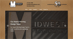 Desktop Screenshot of midwestboxco.com